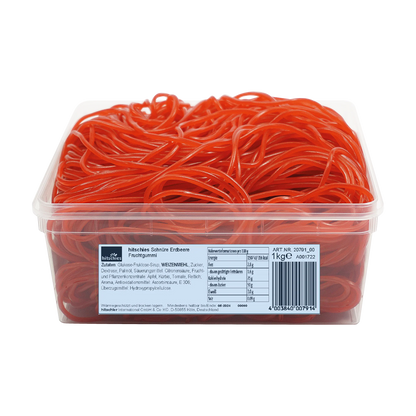 hitschies Schnürre Erdbeere 1000g - Candyshop.ch