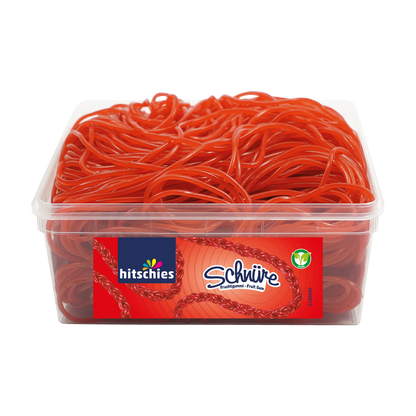 hitschies Schnürre Erdbeere 1000g - Candyshop.ch