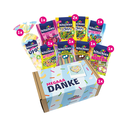 hitschies Mega Danke Box - Candyshop.ch