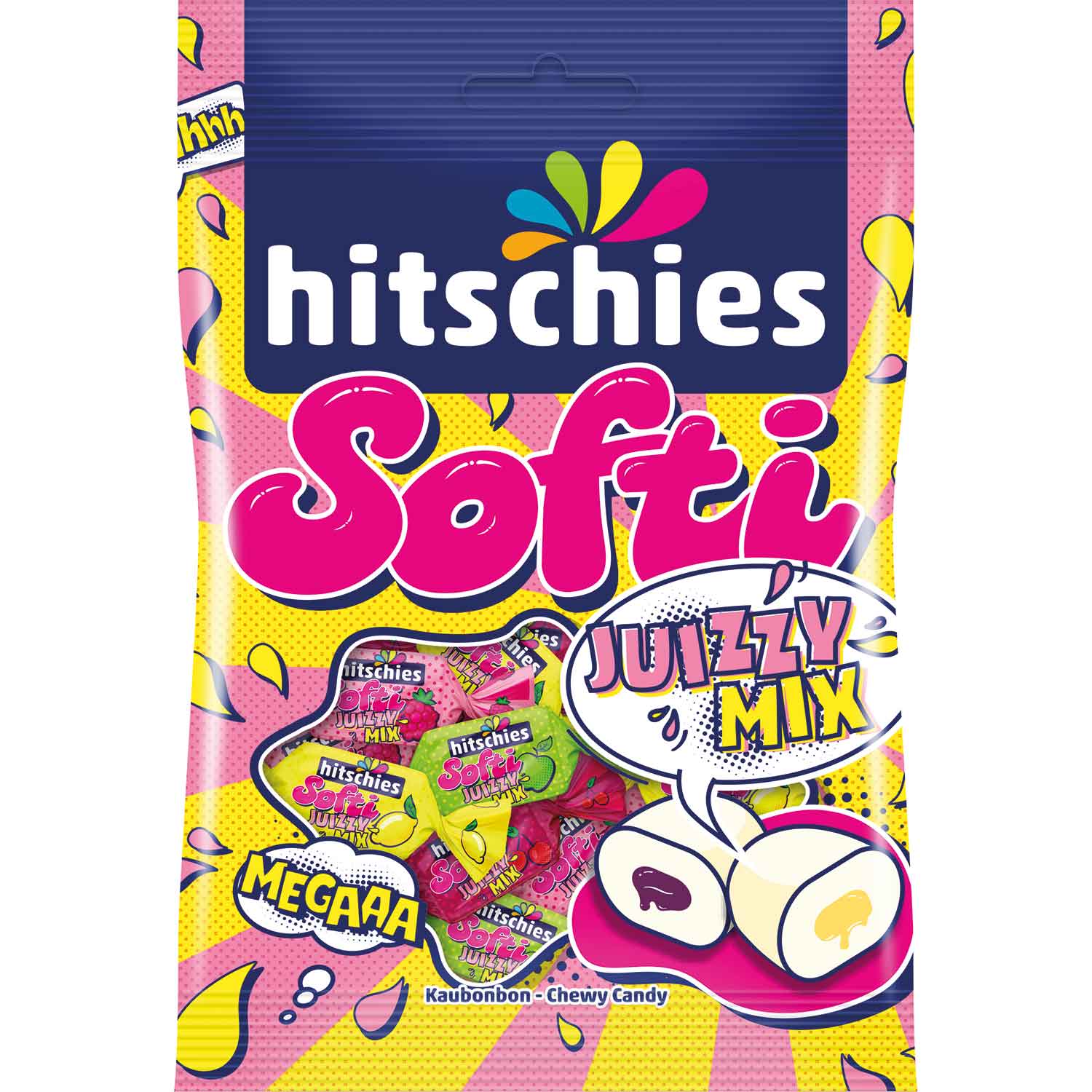 hitschies Softi Juizzy Mix 90g - Candyshop.ch