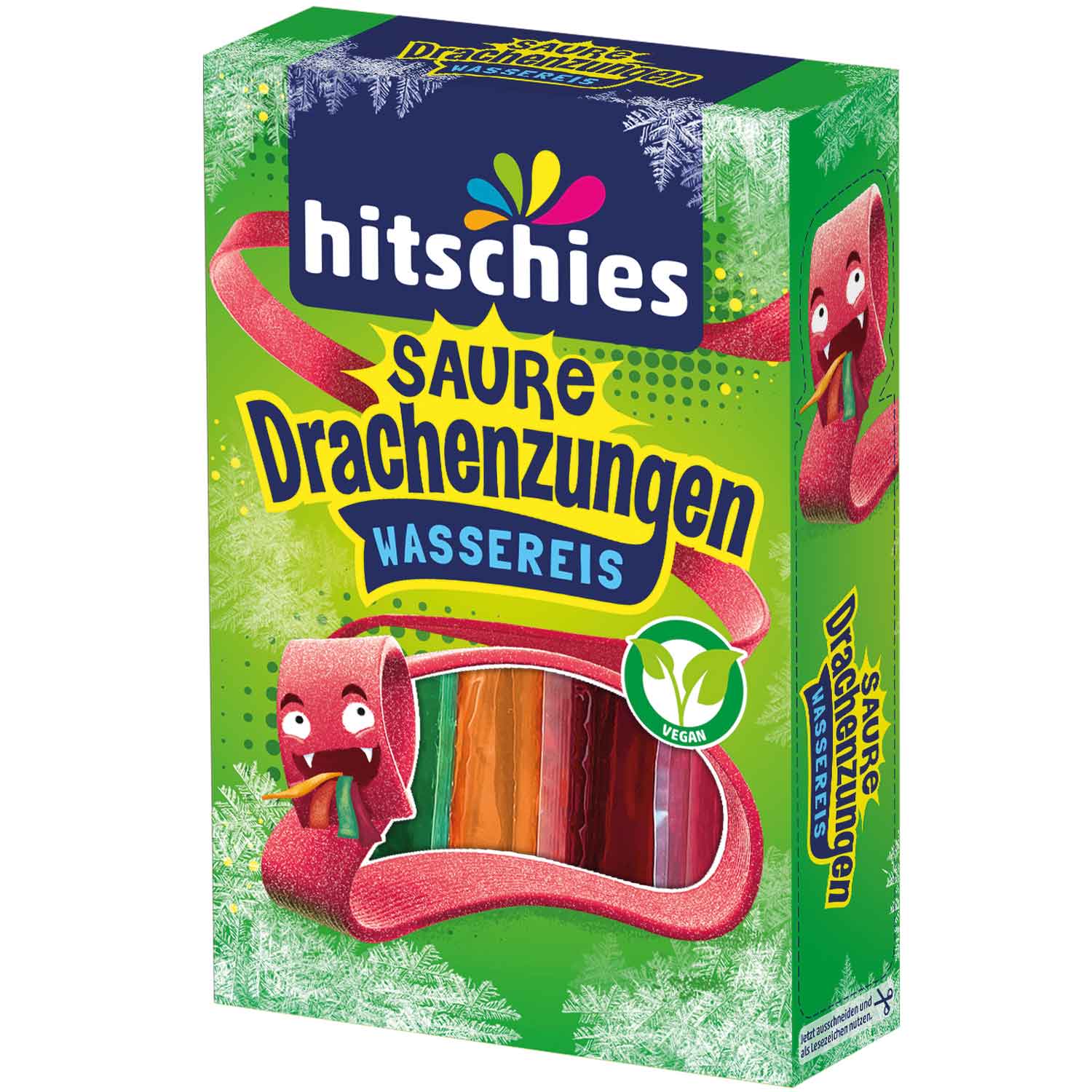 hitschies Saure Drachenzungen Wassereis 10x40ml - Candyshop.ch
