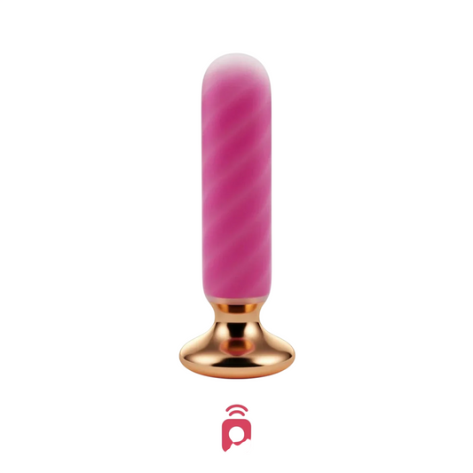Honey Play Box Honey Play Box, Rose Twister, Vibrierende Analplugs, 10 Vibrating Modes, Hands-Free Remote, Gebogen, Aufladbar