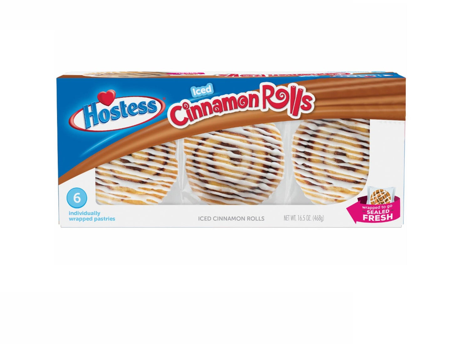 Hostess Iced Cinnamon Rolls 6er - Candyshop.ch