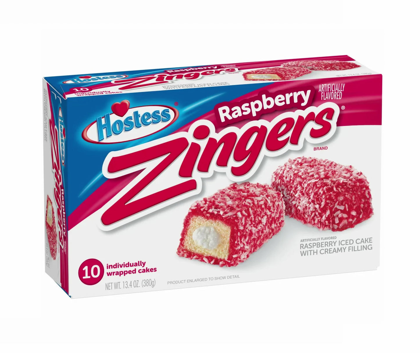 Hostess Zingers Raspberry 380g - Candyshop.ch