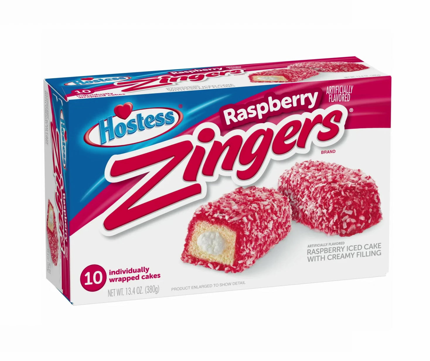 Hostess Zingers Raspberry 380g - Candyshop.ch