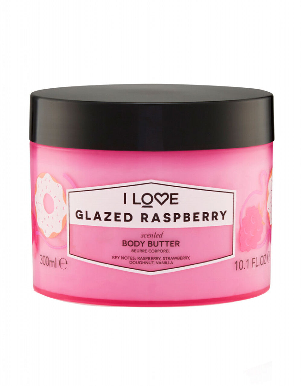 I Love I Love Signature Collection vegane Körperbutter Glasierte Himbeere 330 ml hydrierend Körper / Körperpflege / Körp