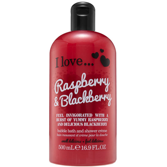 I Love I Love, Raspberry & Blackberry, Duschgel, 500 ml Regular