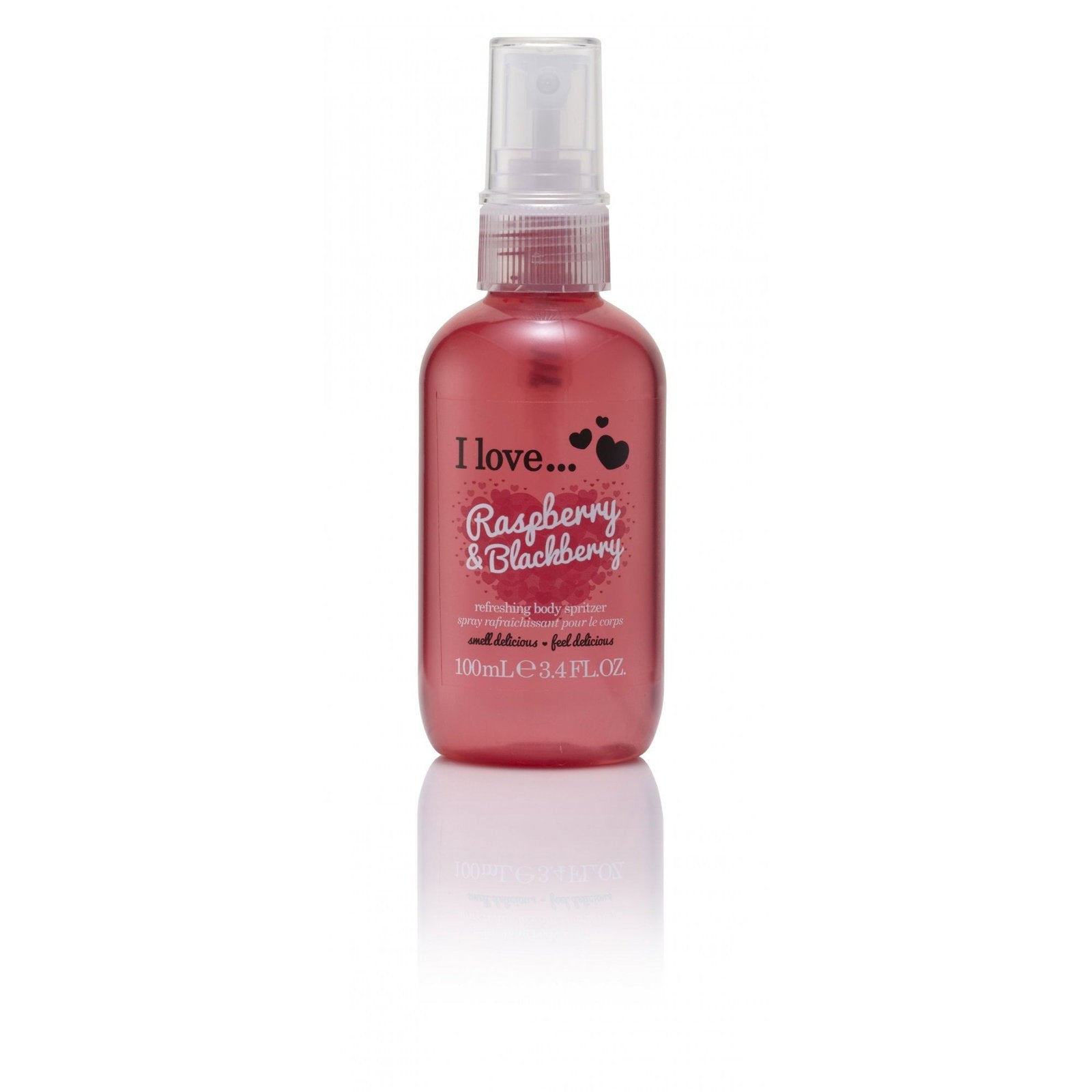 I Love I Love, Raspberry & Blackberry, Duftspray, Für Frauen, 100 ml Regular