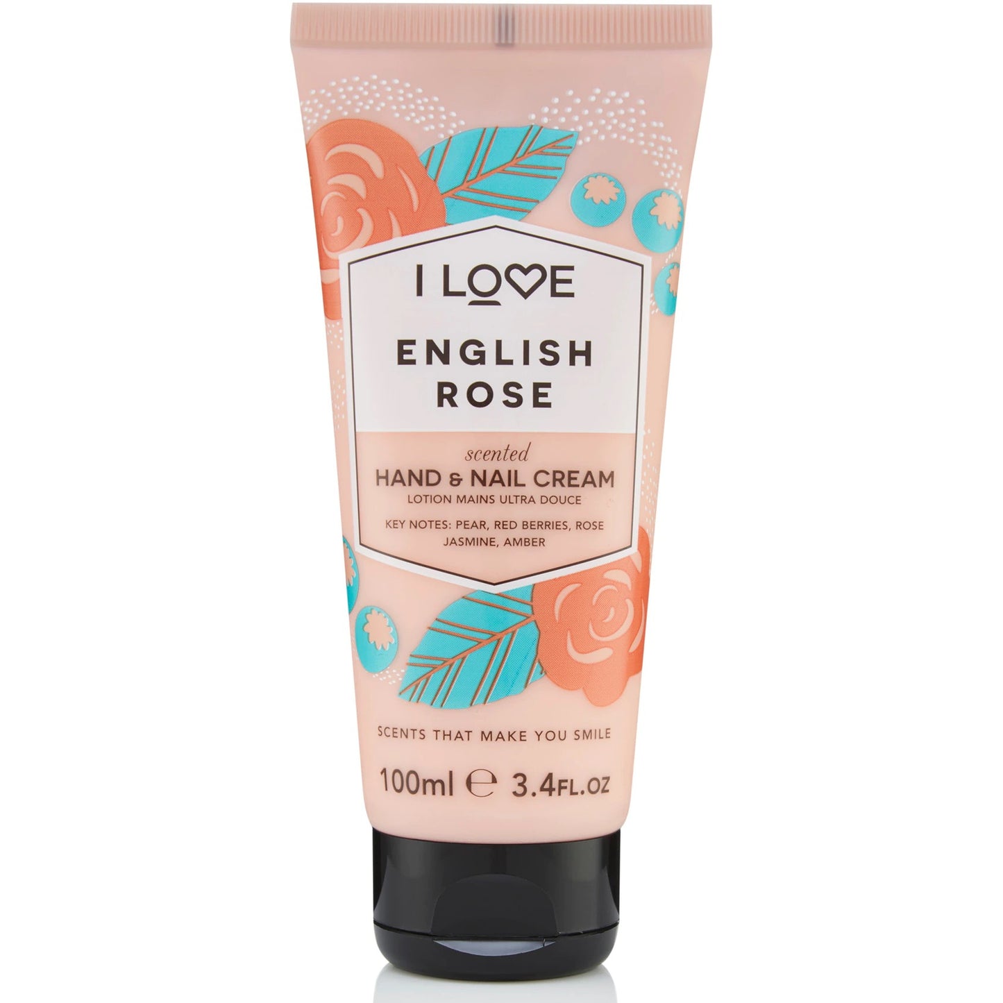 I Love I Love Signature Collection Englische Rose Feuchtigkeitsspendende Hand- und Nagelcreme Nagelpflege