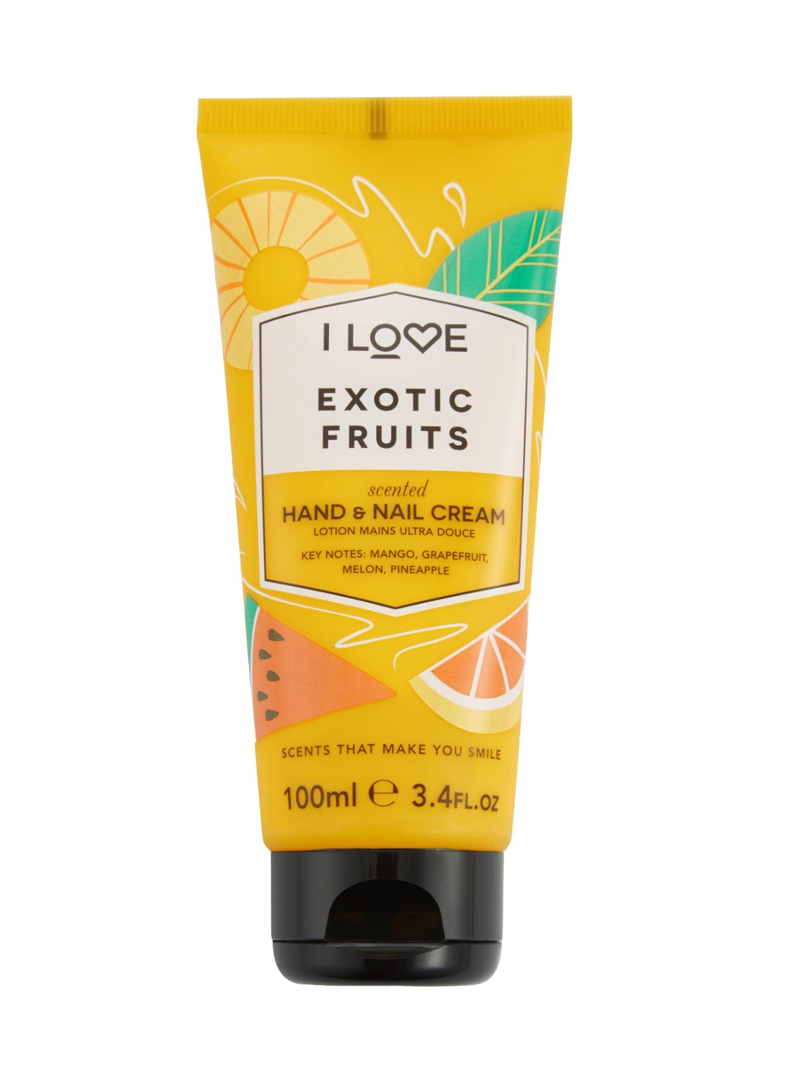 I Love I Love Signature Collection Feuchtigkeitsspendende Hand- und Nagelcreme Exotische Früchte Nagelpflege