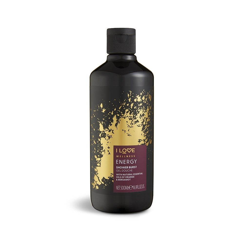 I Love I Love Wellness Energy Duschgel Orange Bergamotte vegan 500 ml für alle Hauttypen Reinigung