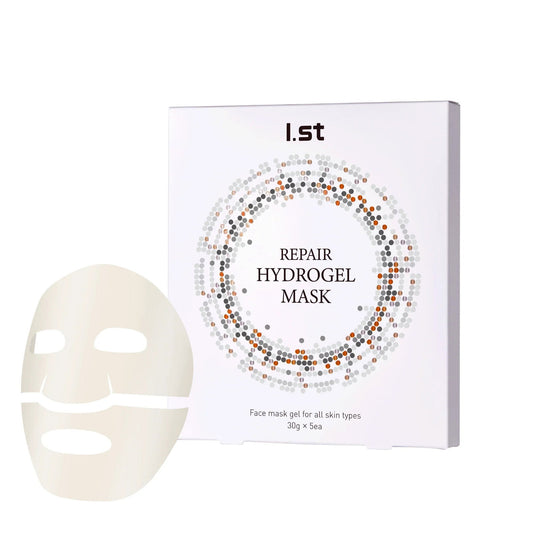 I.ST I.ST, Repair Hydrogel Mask Pack, Feuchtigkeitsspendend und nährend, Gesichtsmaske, Für das Gesicht, Wöchentlich oder nac