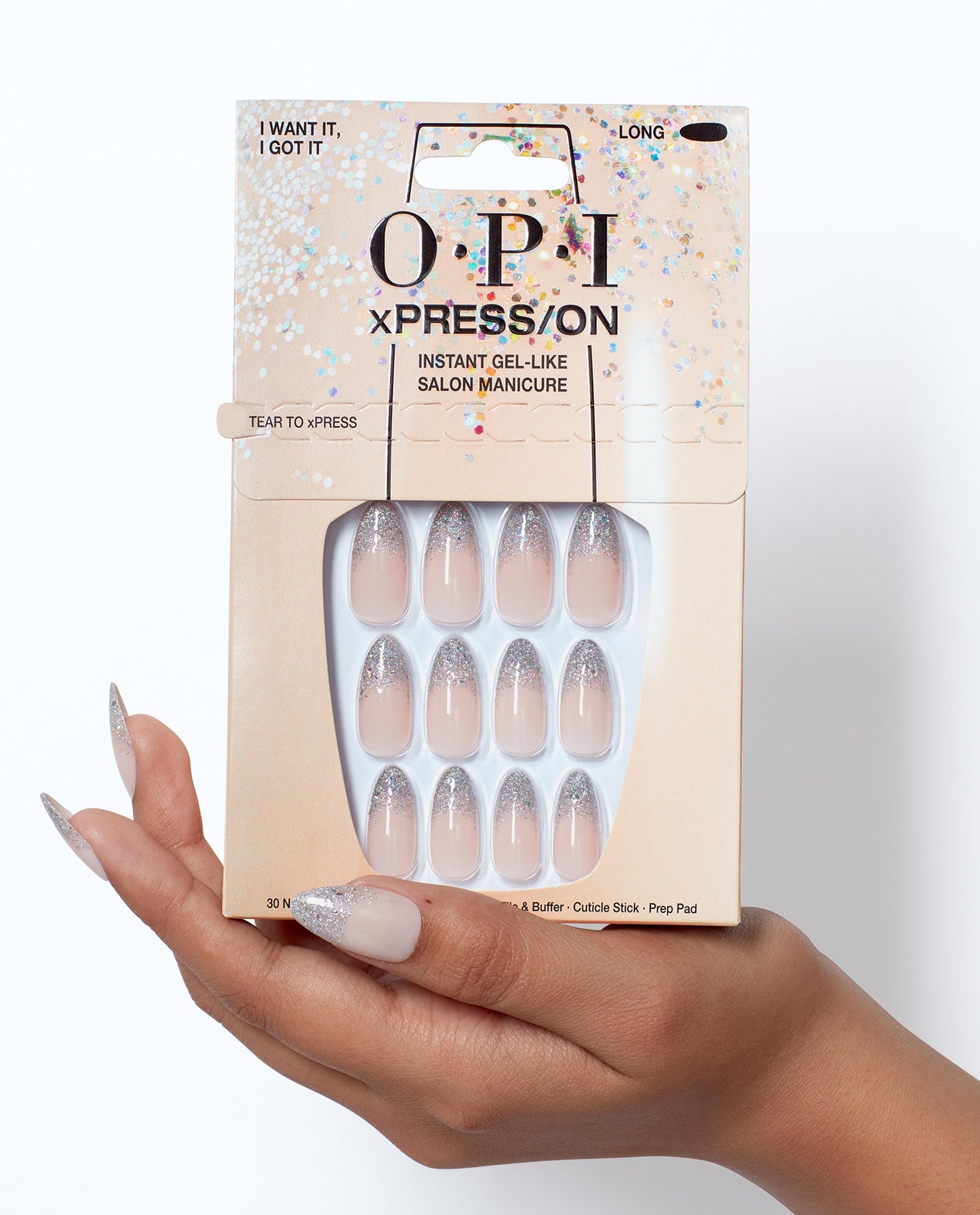 OPI OPI Xpress-On Nail Art Künstliche Nägel I Want It I Got It 30 Stück Nagelpflege