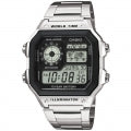 CASIO SPORT Mod. WORLD TIME ILLUMINATOR 5 ALARMS - FUTURE CLASSIC COLLECTION - BLACK STEEL ansicht-3