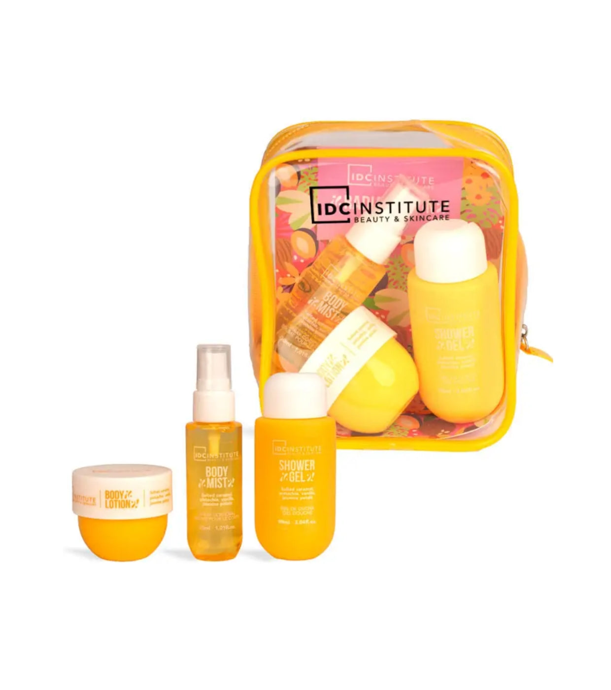 IDC Institute Set Radiant Skin Travel Ritual Bruma Gel und Crema