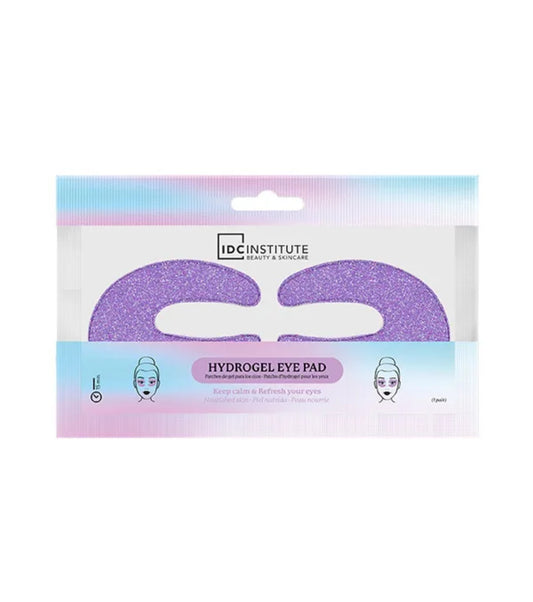 IDC INSTITUTE IDC Institute C-förmige Glitter Eye Pads in Lila für die Augenpflege Kosmetik