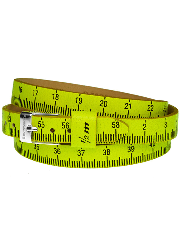 IL MEZZOMETRO Mod. FLUO - Bracciale in pelle/leather bracelet BML1101_L Schmuck