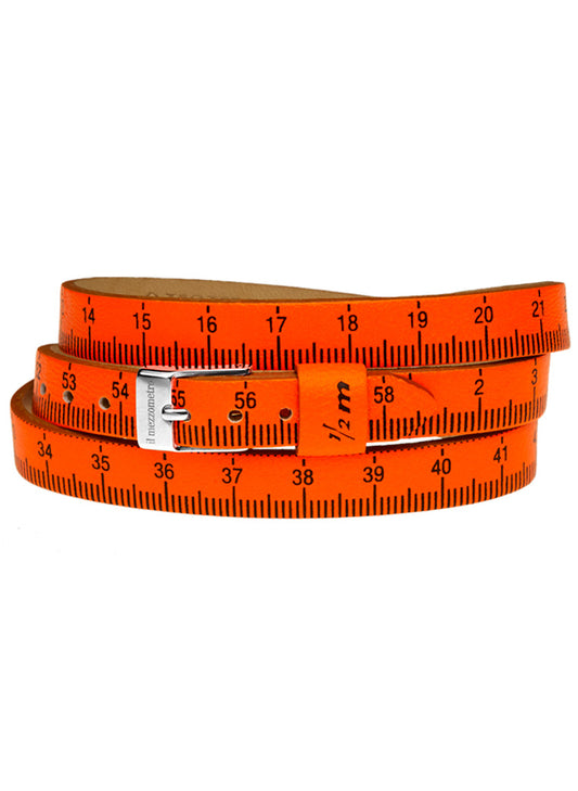 IL MEZZOMETRO Mod. FLUO - Bracciale in pelle/leather bracelet BML1102_L Schmuck