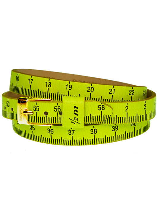 IL MEZZOMETRO Mod. FLUO - Bracciale in pelle/leather bracelet BML1107_L Schmuck
