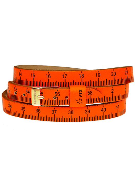 IL MEZZOMETRO Mod. FLUO - Bracciale in pelle/leather bracelet BML1108_L Schmuck