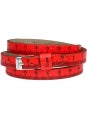IL MEZZOMETRO Mod. FLUO - Bracciale in pelle/leather bracelet BMM1103_M Schmuck ansicht-2