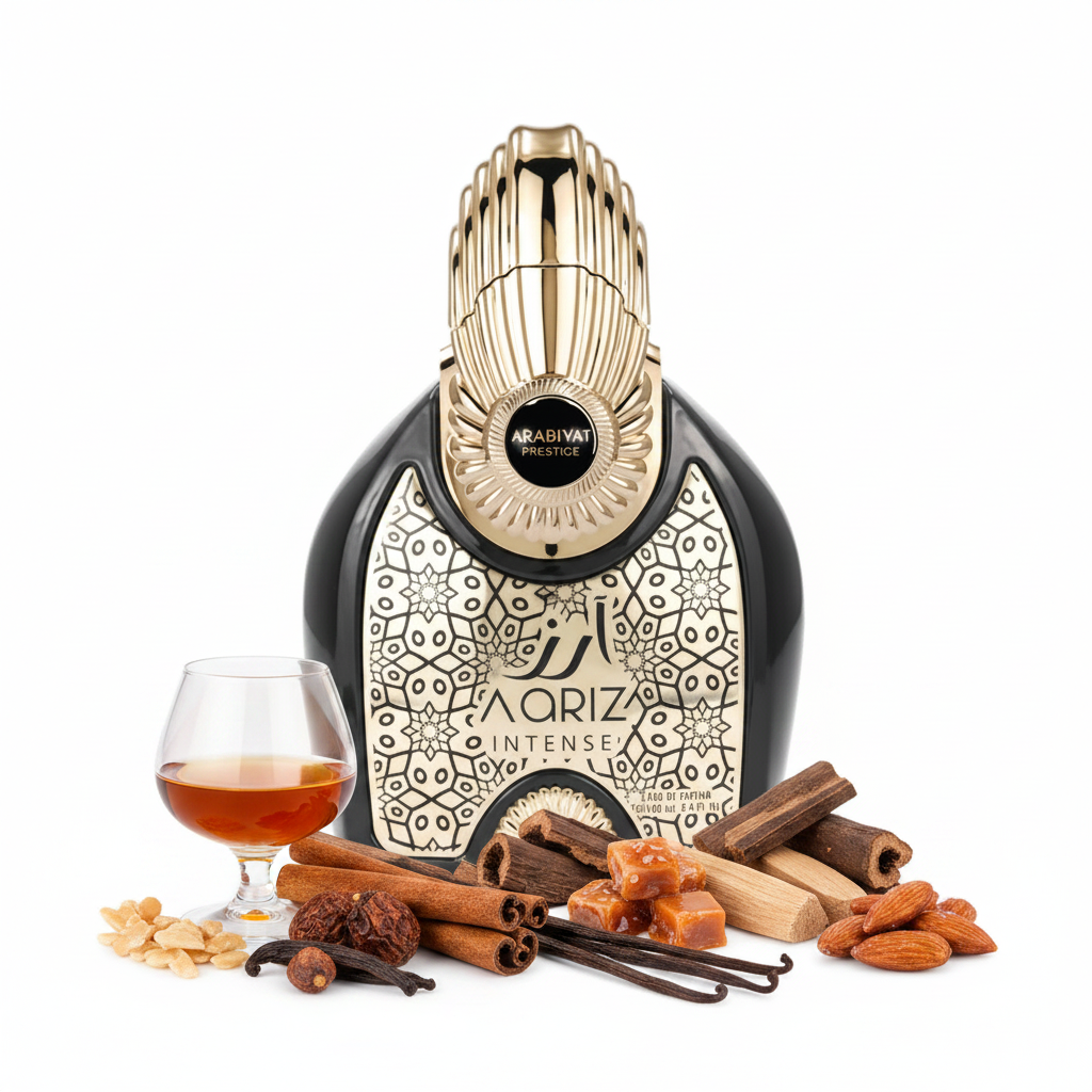 Arabiyat Prestige Aariz Intense Eau de Parfum – Gourmand-Holzig 100 ml – Produktansicht