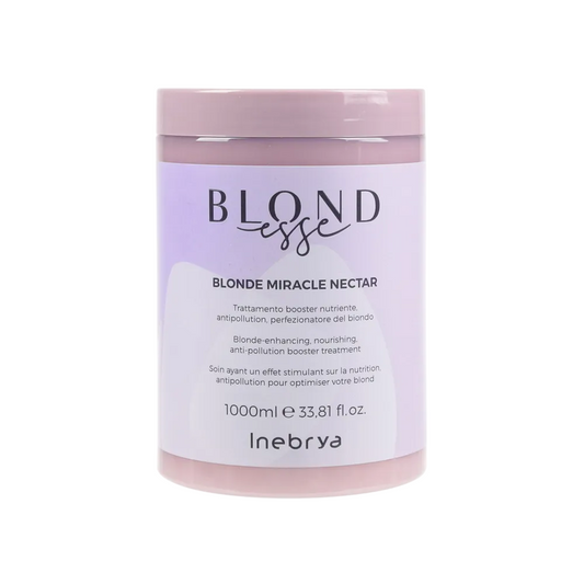 Inebrya Haarbehandlungs-Crememaske Inebrya, Blonde Miracle Nectar, Hair Treatment Cream Mask, Color Enhancing, 1000 ml Regula