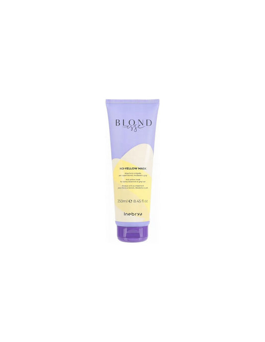 Inebrya Haarbehandlungs-Crememaske Inebrya, Blondesse No-Yellow, Hair Treatment Cream Mask, For Neutralisation Of Yellow Tone