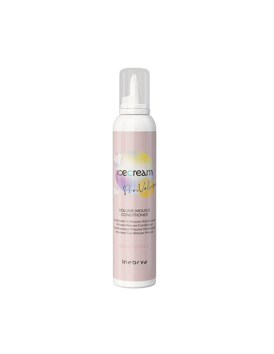 Inebrya Leave-In Schaumconditioner Inebrya, Ice Cream Pro-Volume, Hair Leave-In Foam Conditioner, Volumizing, 200 ml Regular