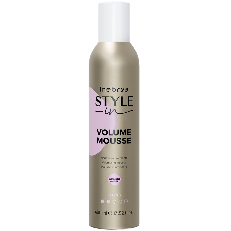 Inebrya Haarstyling-Mousse Inebrya, Style-In, Hair Styling Mousse, Volume, 400 ml Regular