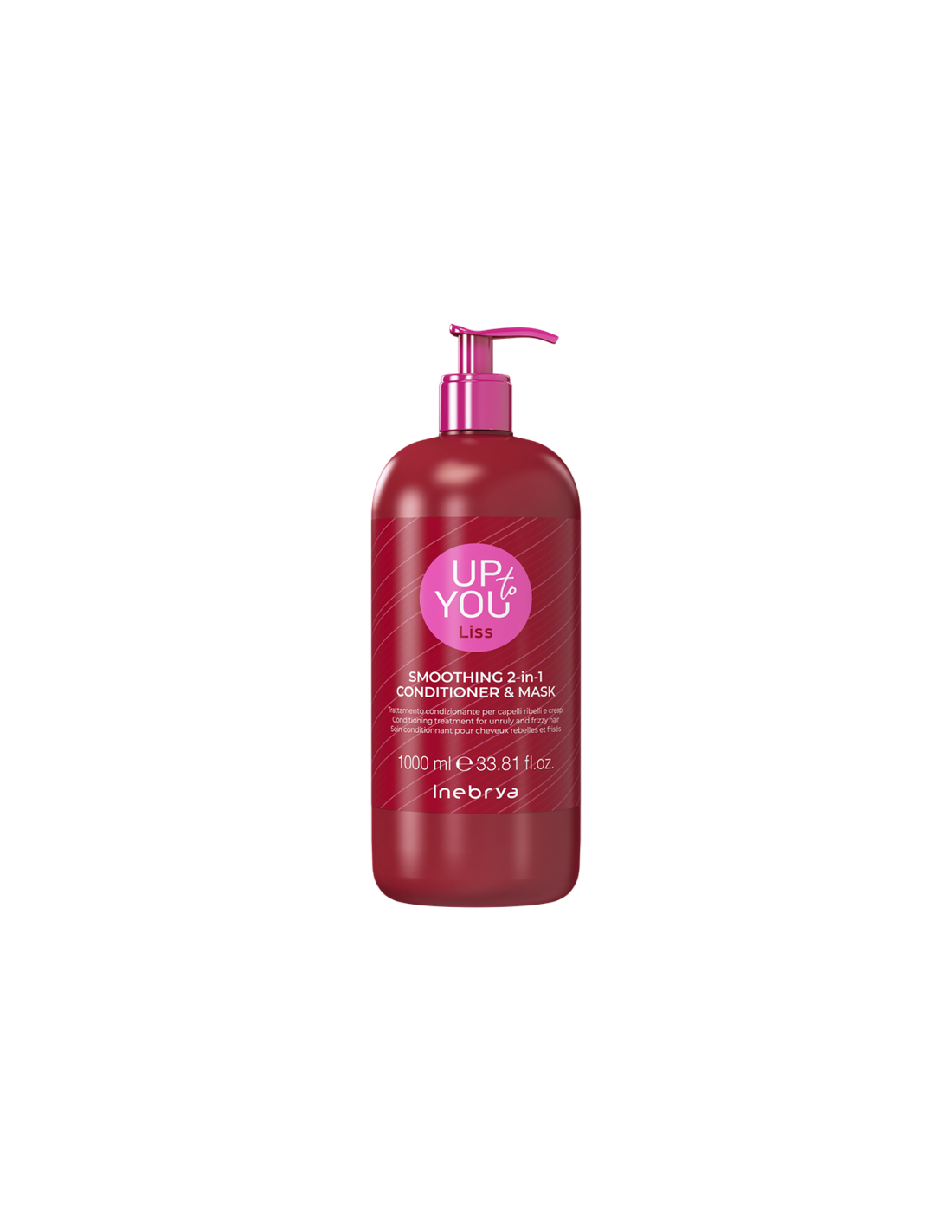 Inebrya Haarbehandlungs-Conditioner Inebrya, Up To You, Hair Treatment Conditioner, Smoothing, For All Hair Types, 1000 ml Re