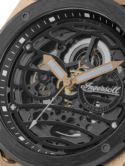 INGERSOLL 1892 I15202 Analoguhr Armbanduhr 46 mm ansicht-3
