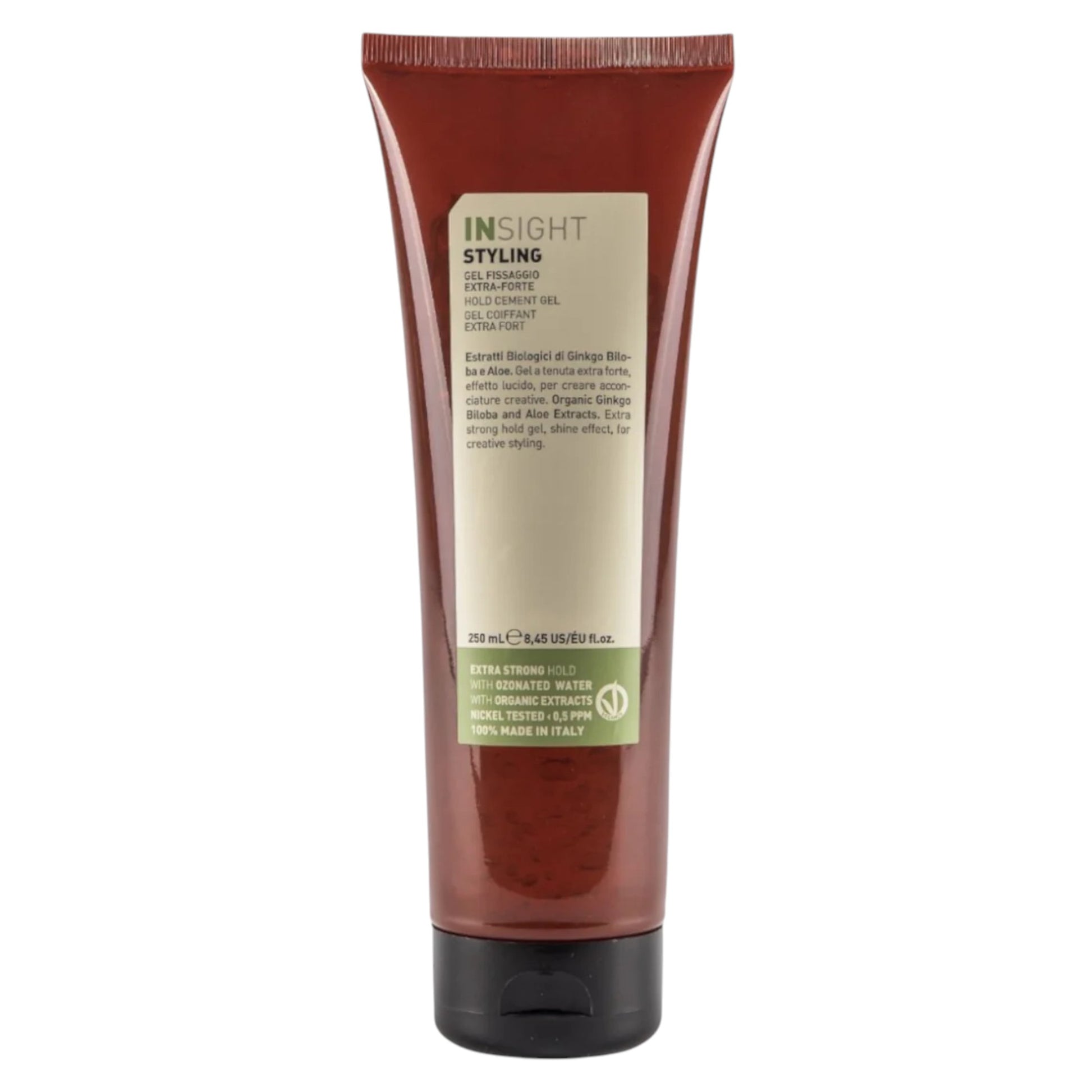 Insight Insight, Gel Cement, Haarstyling-Gel, Extra Strong Hold, 250 ml *Tester
