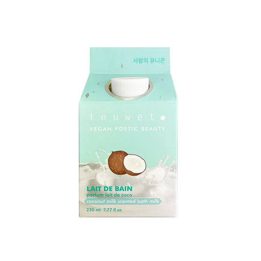 Inuwet Inuwet, Coco, Coconut Milk, Cleansing & Softening, Bademilch, 230 ml Regular