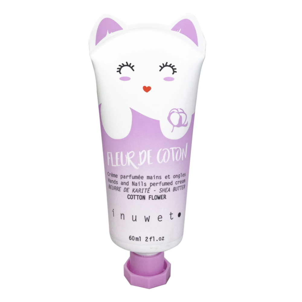 Inuwet Inuwet, Fleur de Coton, Vegan, Nourishing & Softening, Hand- und Nagelcreme, Floral, 60 ml Regular