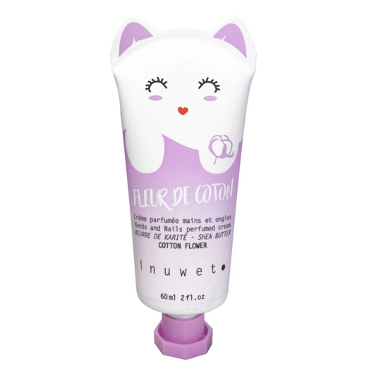Inuwet Inuwet, Fleur de Coton, Vegan, Nourishing & Softening, Hand- und Nagelcreme, Floral, 60 ml Regular