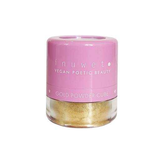 Inuwet Inuwet, Gold Powder Cube, Vegan, Glow & Illuminating, Loser Highlighter-Puder, 3.5 g Regular