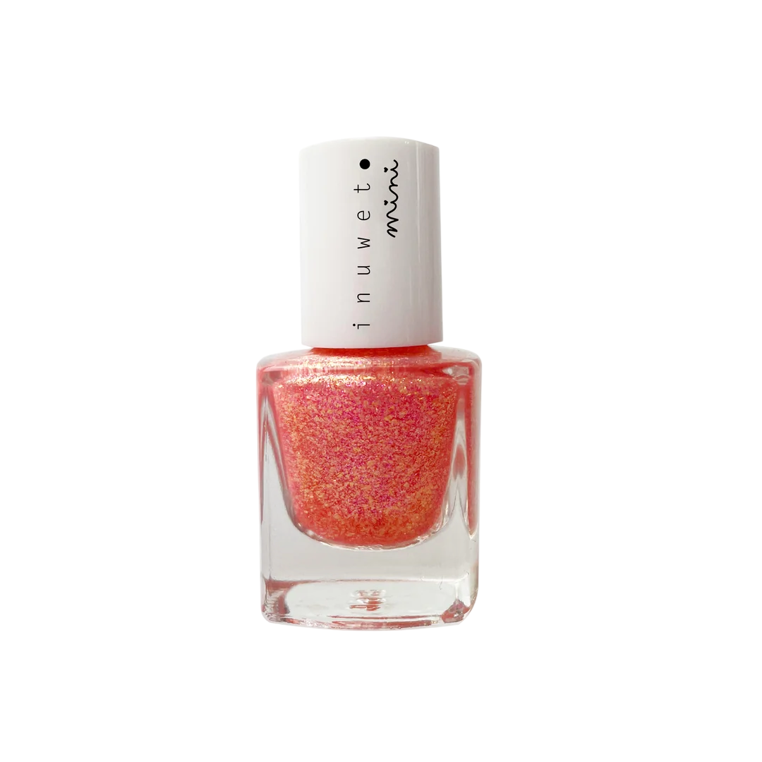 Inuwet Inuwet, Inuwet, Glitzer, Nagellack, Rose Plum, 5 ml *Miniatur Miniature