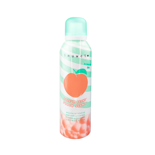 Inuwet Inuwet, Peach, Vegan & Natural Ingredients, Feuchtigkeitsspendend & Weichmachend, Duschschaum, 200 ml Regular
