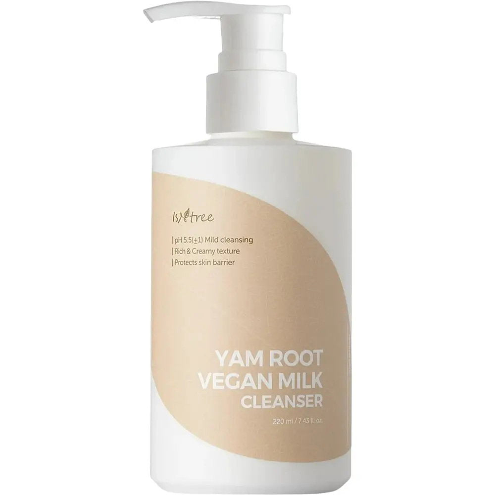Isntree Isntree, Yam Root, Schutz der Hautbarriere, Reinigungsmilch, Für das Gesicht, 220 ml Regular
