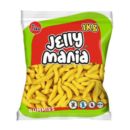 Jake Jelly Mania Sugared Bananas 1 Kg