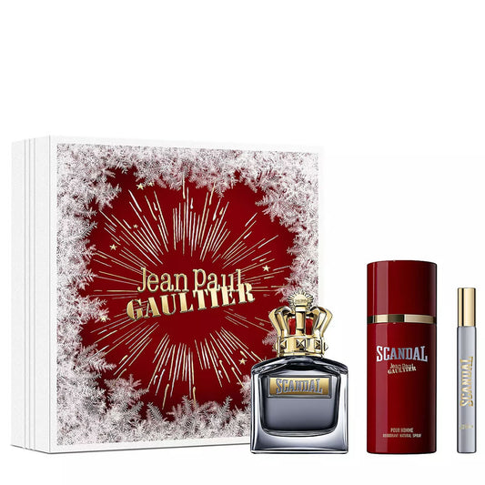Jean Paul Gaultier Scandal Homme Set Eau de Toilette 100 ml Deodorant 150 ml EdT 10 ml