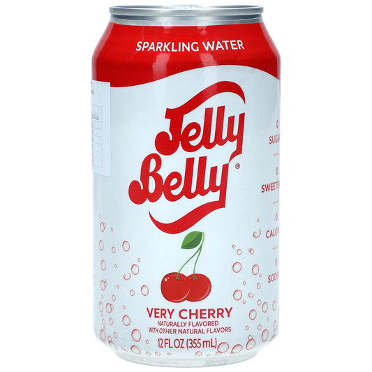 Jelly Belly Sparkling Water Very Cherry 355ml - Candyshop.ch