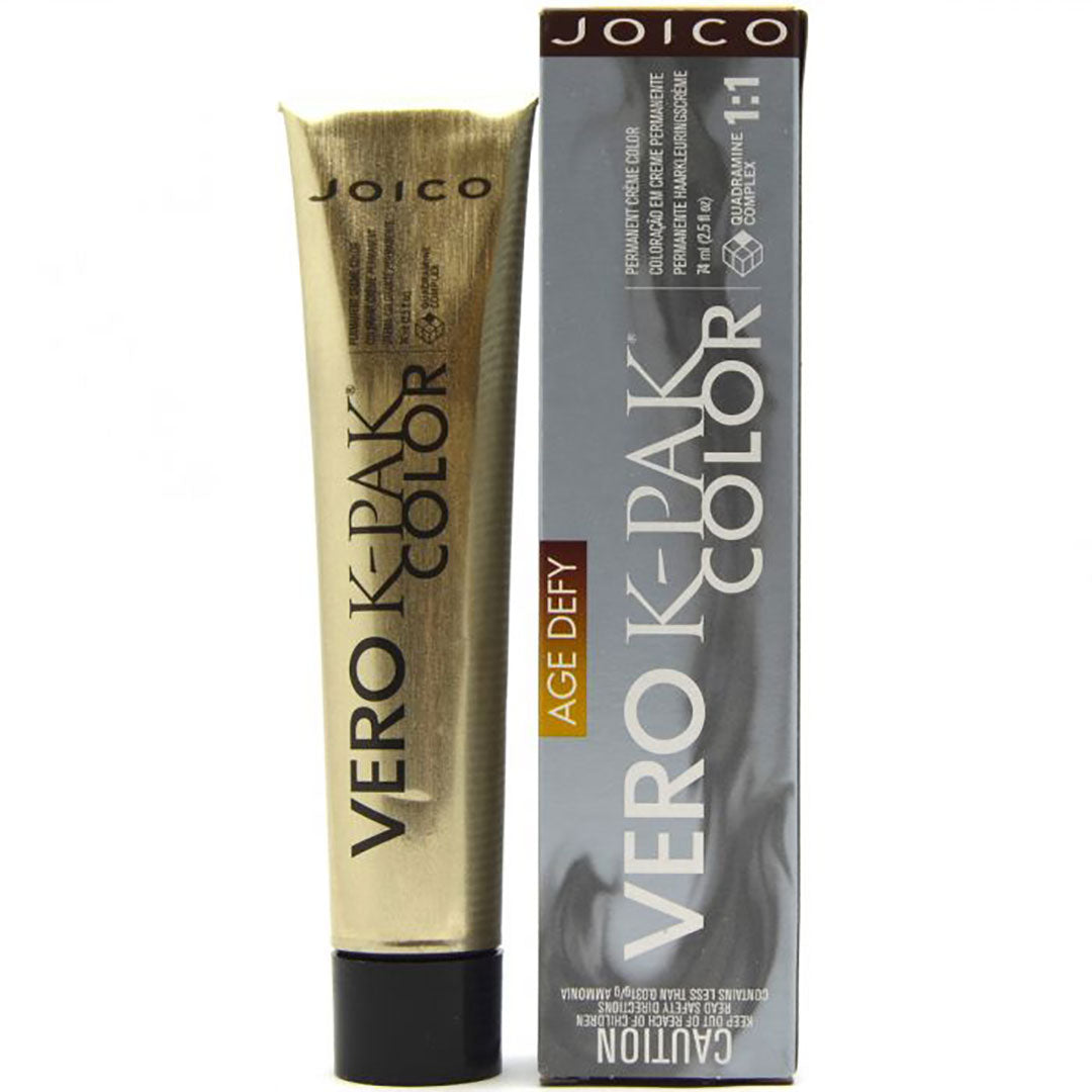 Joico Permanente Haarfarbe Joico, Vero K-Pak Color Age Defy, Permanent Hair Dye, 6CG+ Light Copper Golden Brown, 74 ml Regula