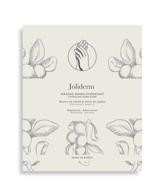 Joliderm Duo Set, Joliderm, Joliderm, Sheabutter und Kokosöl, Feuchtigkeitsspendend & Weichmachend, Handtuchmaske, 2 stk, 2 R