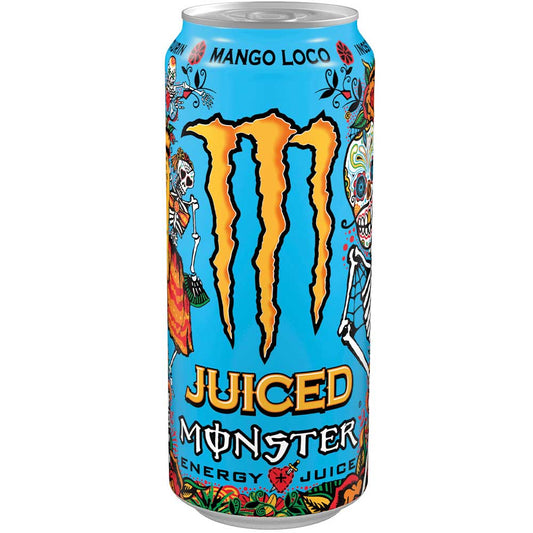 Monster Energy Juiced Mango Loco 500ml Koffeinhaltiges Erfrischungsgetränk