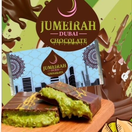 Jumeirah Dubai Chocolate Luxuriöse Dubai Schokolade 75g - Candyshop.ch