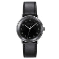 JUNGHANS MOD. Armbanduhr 027_3702-02 mit Edelstahlgehäuse und analoger Anzeige – Detailansicht