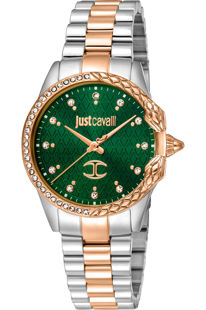 JUST CAVALLI TIME JC1L095M0395 Analoguhr Armbanduhr 24 mm Silber ansicht-2