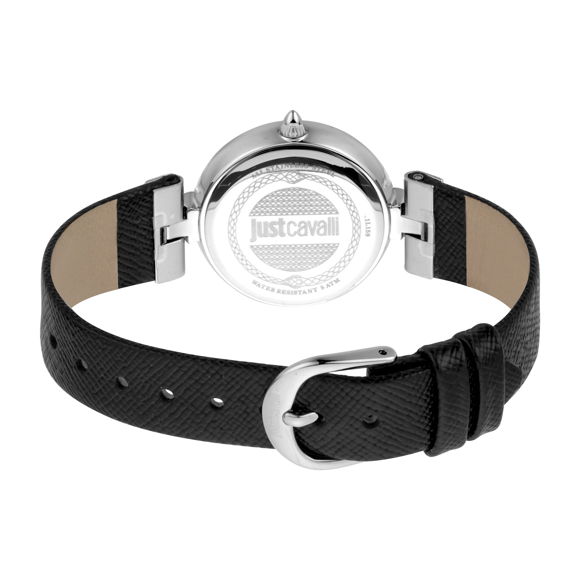 JUST CAVALLI TIME JC1L159L0015 Analoguhr Armbanduhr 20 mm Silber